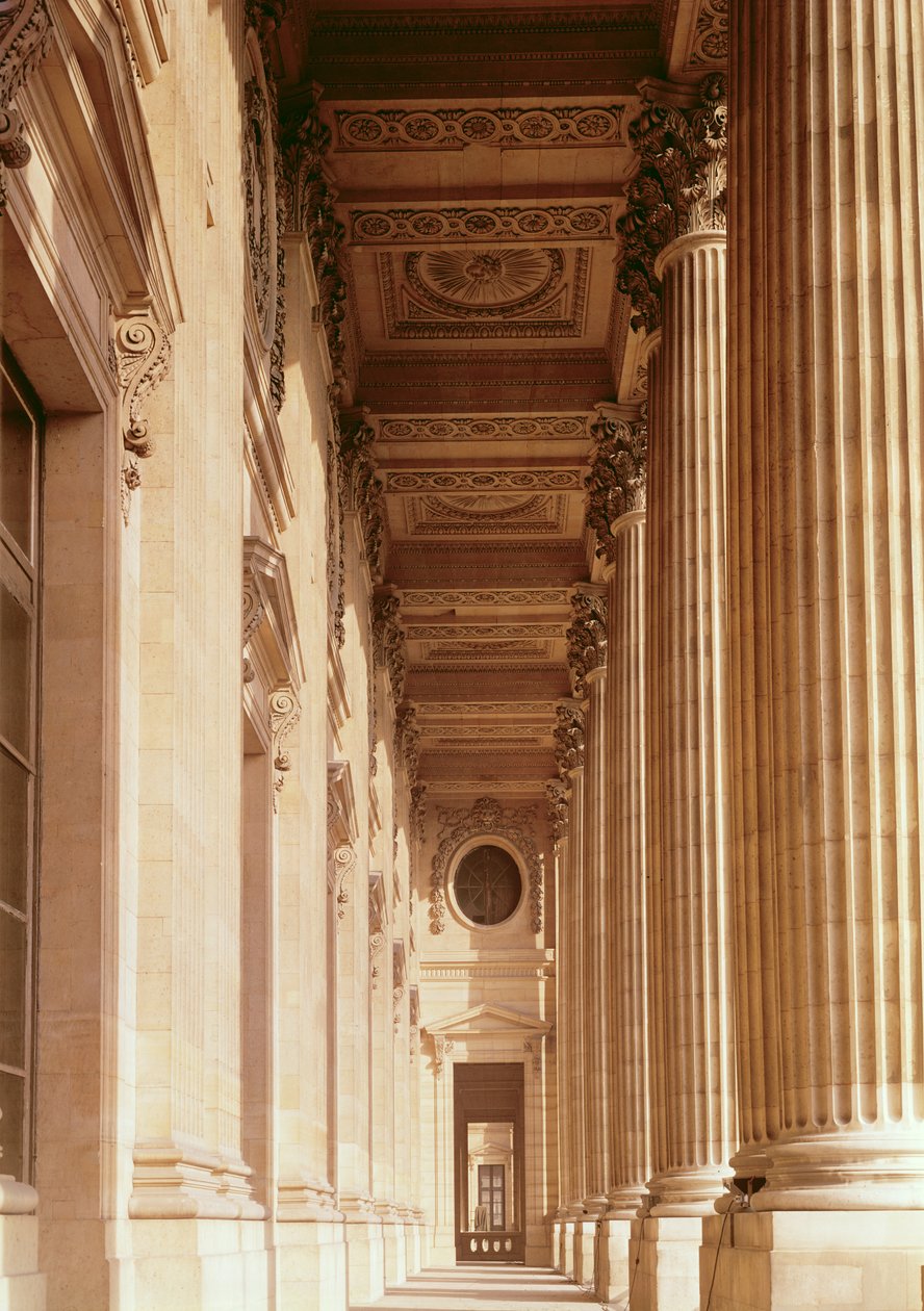 Vue de la colonnade du Louvre - Claude Perrault