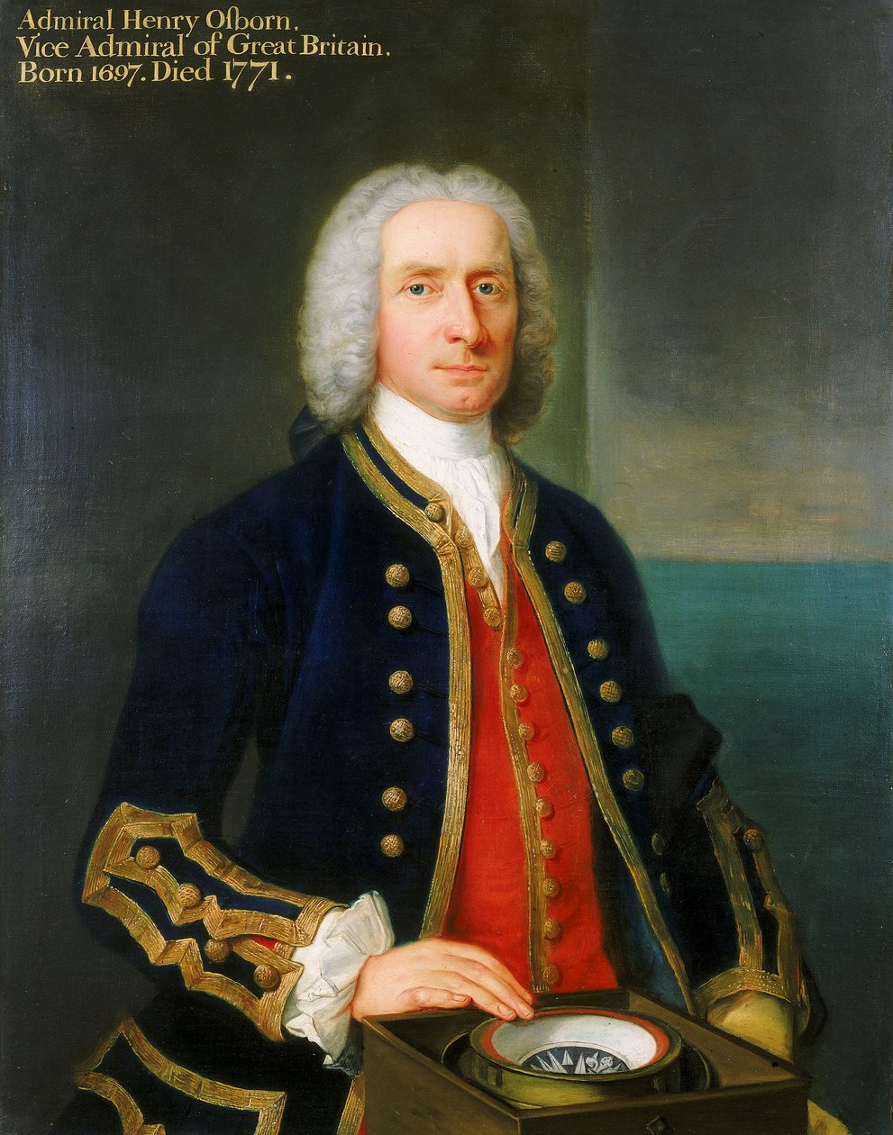 Capitaine Henry Osborn (1697-1771) - Claude Arnulphy