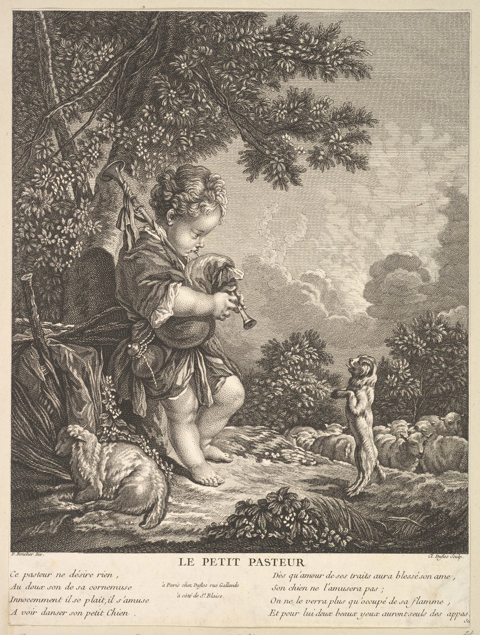 Le Petit Berger - Claude Augustin Duflos