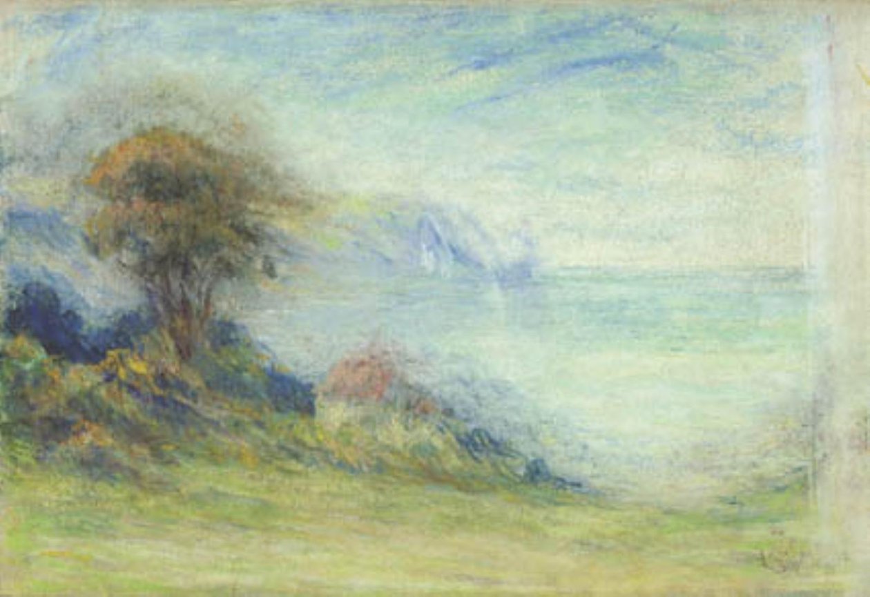 Paysage côtier à Étretat (?) - Claude Emile Schuffenecker