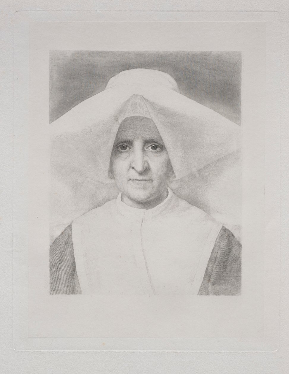 Sœur Rosalie, vue de face - Claude Ferdinand Gaillard