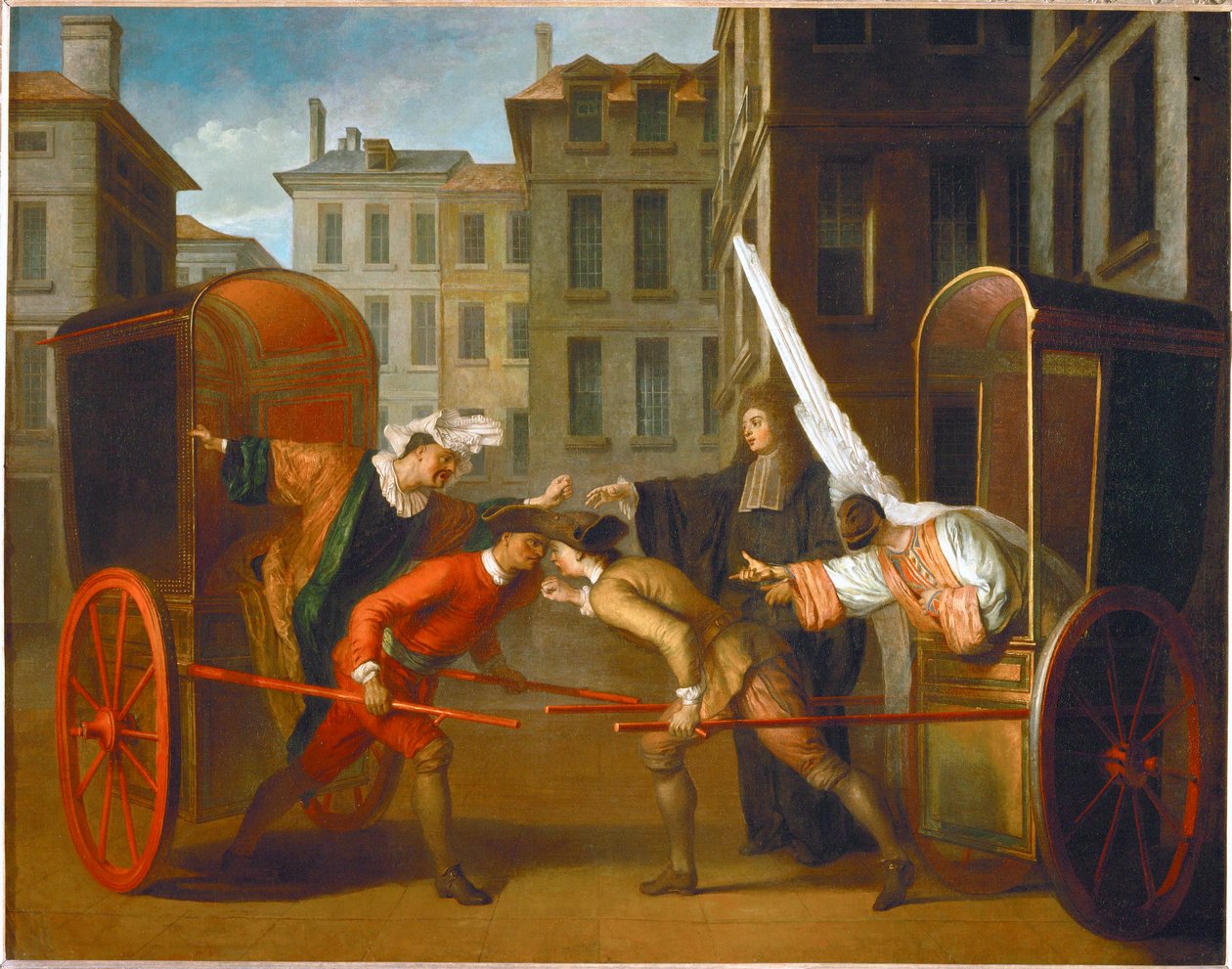 Les deux entraîneurs. Scaramouche et Arlequin ... - Claude Gillot