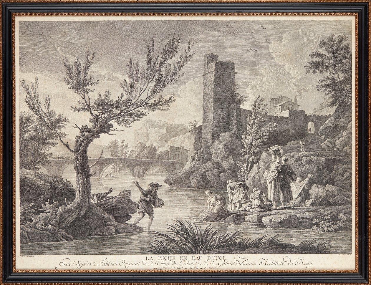 Gravures sur acier françaises - Claude Joseph (after) Vernet