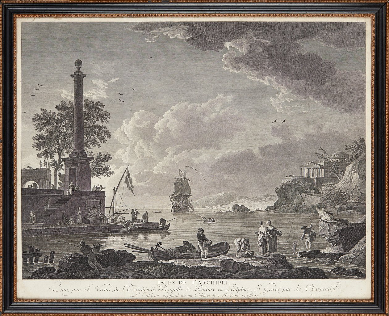 Gravures sur acier françaises - Claude Joseph (after) Vernet