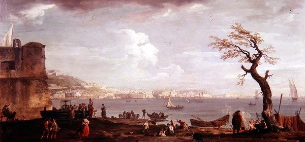 Baie de Naples depuis le sud - Claude Joseph Vernet