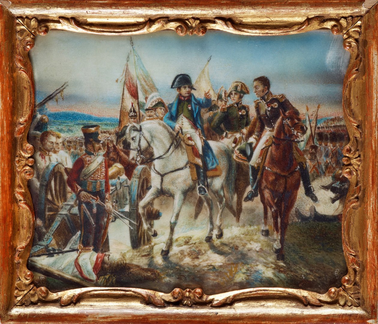 Napoléon à la bataille de Friedland - Claude Joseph Vernet