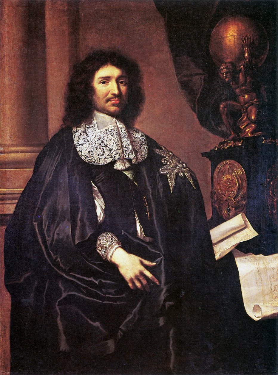 Portrait de Jean-Baptiste Colbert - Claude Lefebvre