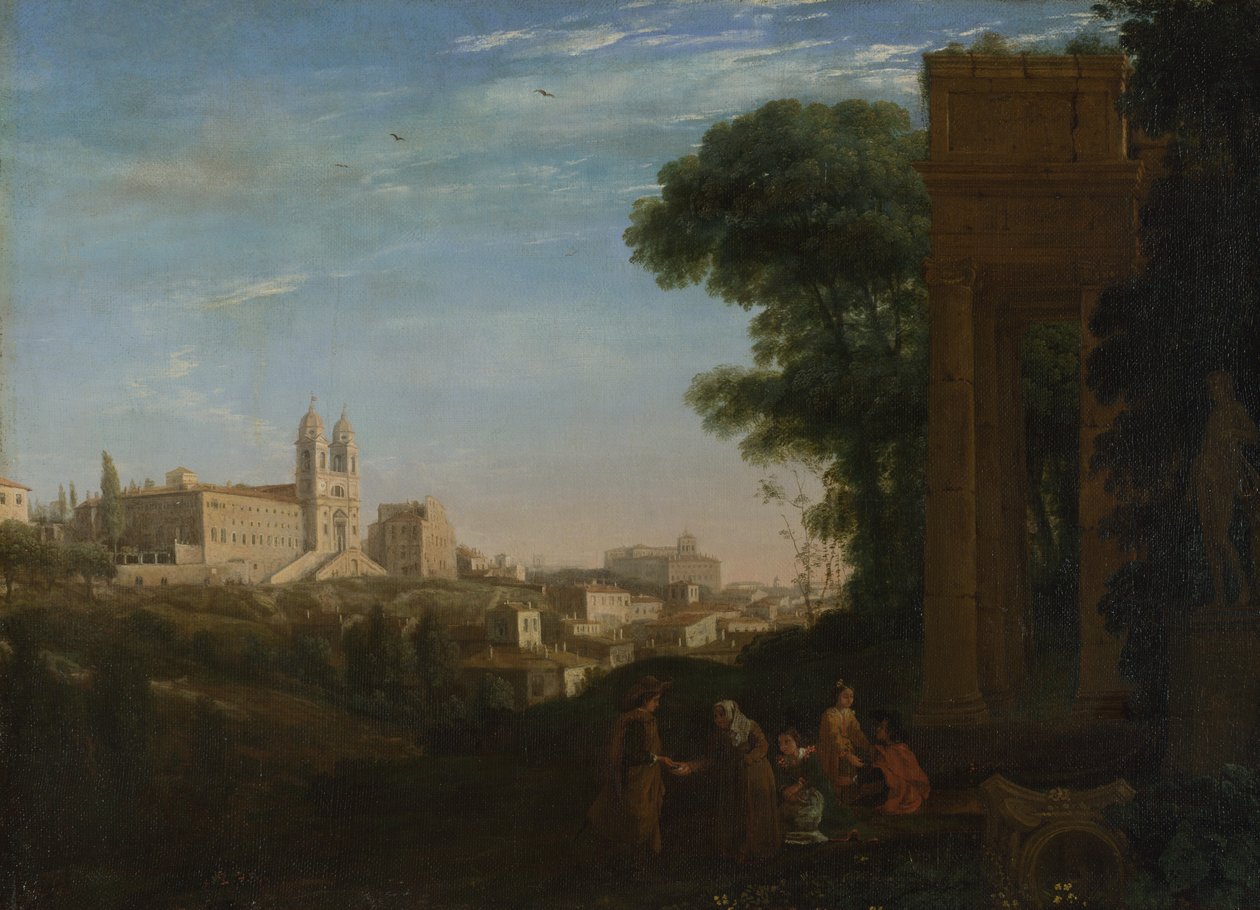 Vue de Rome, 1632 - Claude Lorrain