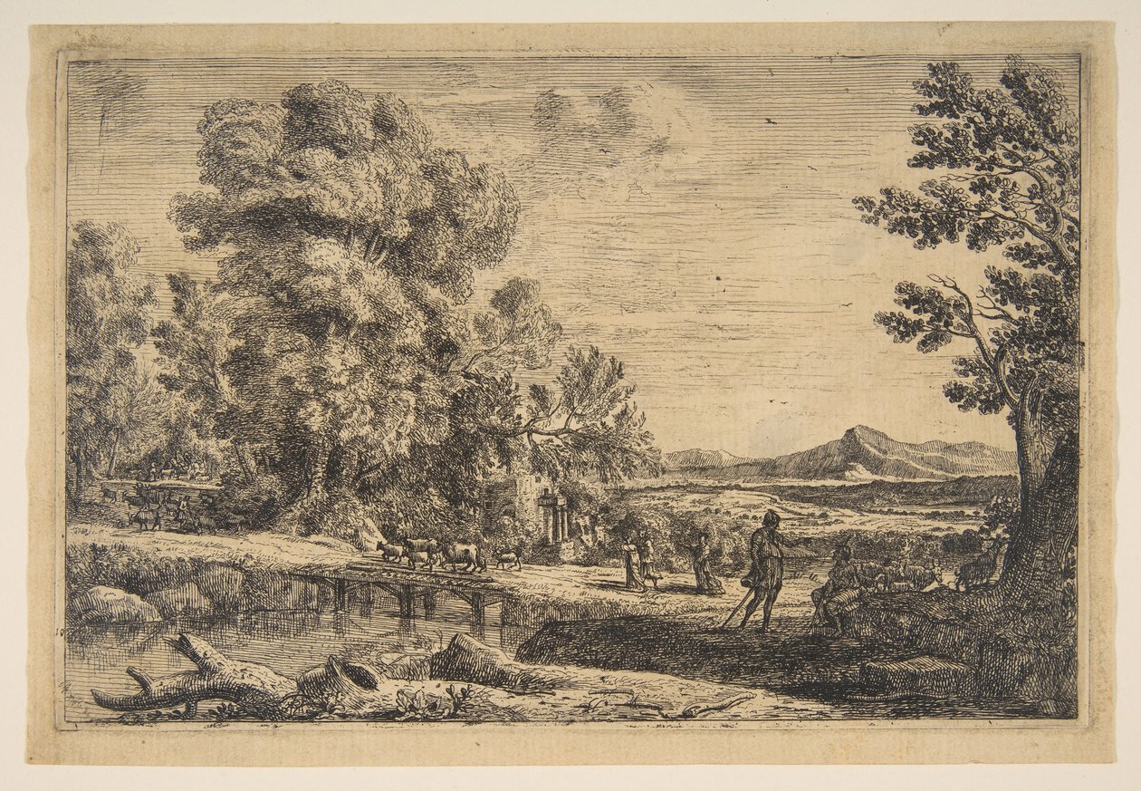 Rebecca et Éliézer, vers 1638-41 - Claude Lorrain