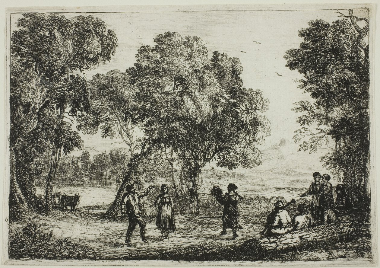 La danse champêtre - Claude Lorrain