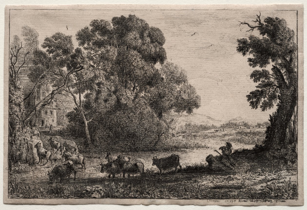 Le Vacher - Claude Lorrain