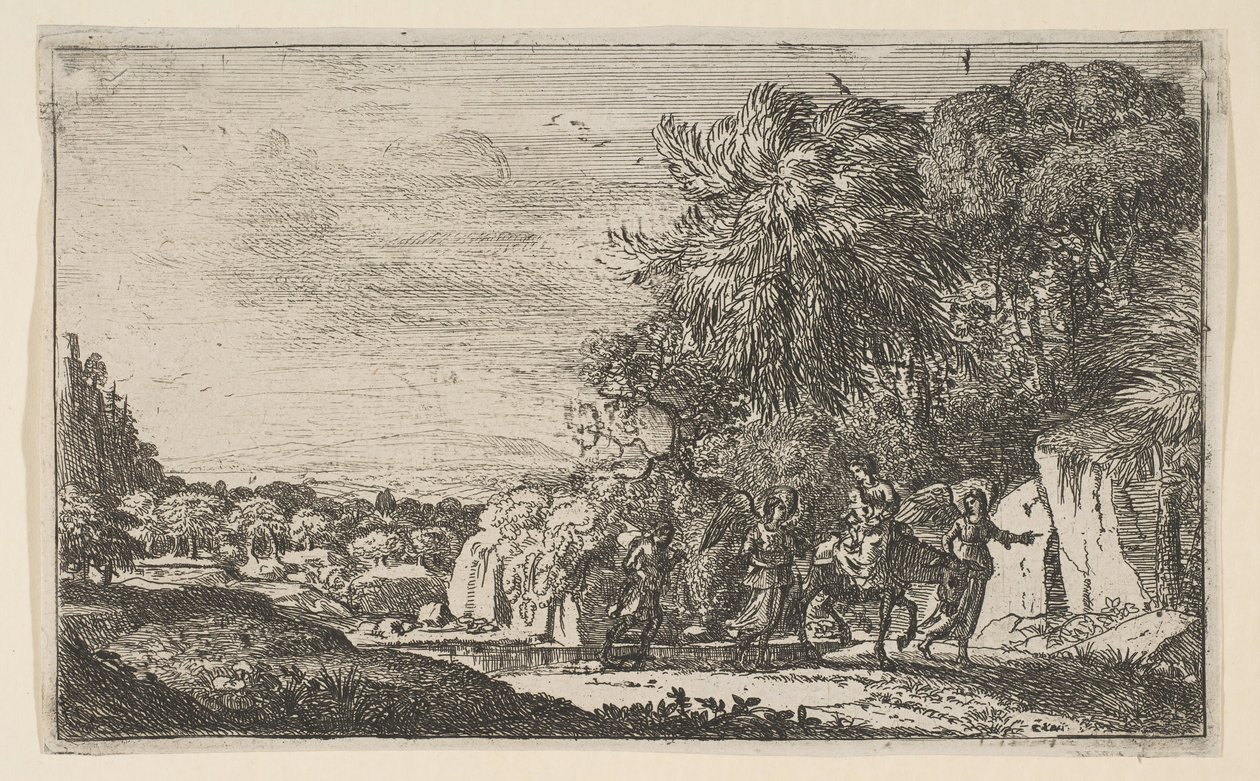 La Fuite en Égypte, vers 1630-31 - Claude Lorrain
