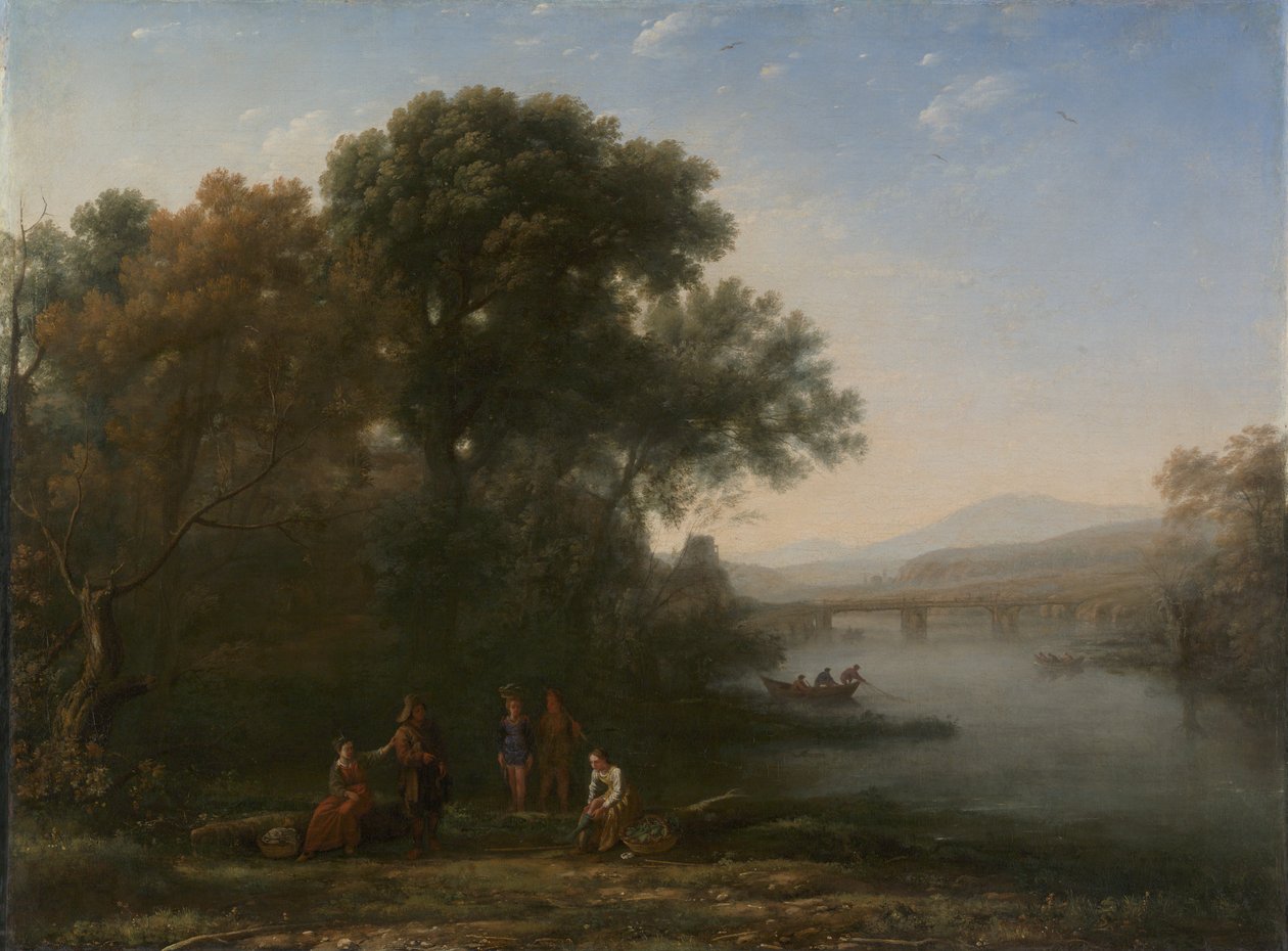 Le gué, vers 1636 - Claude Lorrain