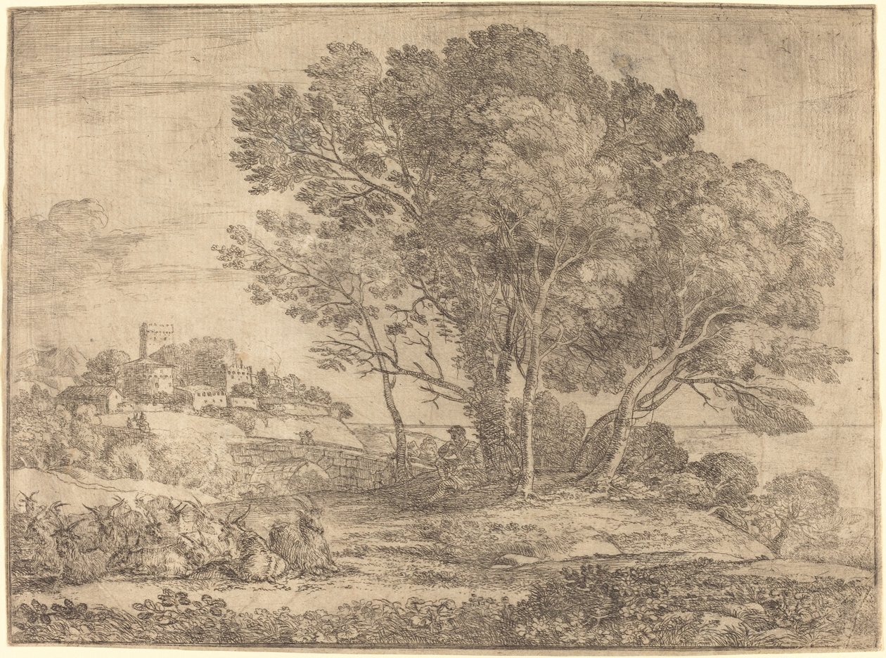 Le Chevrier - Claude Lorrain