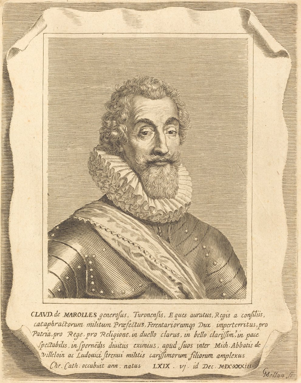 Claude de Marolles - Claude Mellan