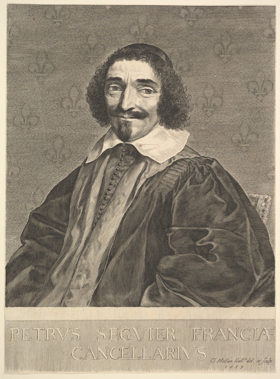 Le Chancelier Pierre Séguier - Claude Mellan