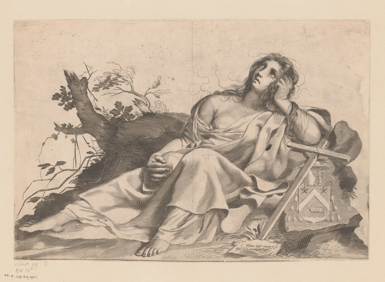 Marie Madeleine - Claude Mellan