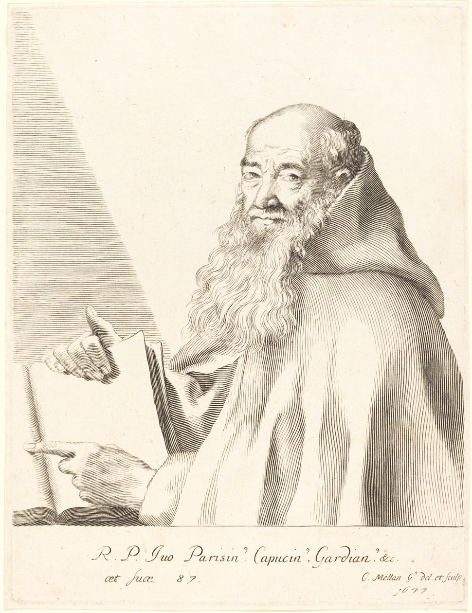 Père Ives - Claude Mellan