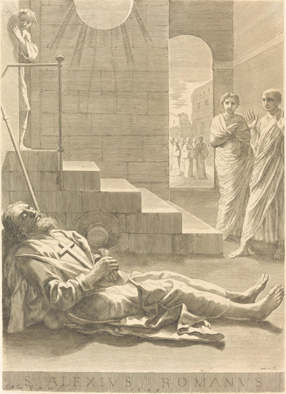 Saint Alexis - Claude Mellan