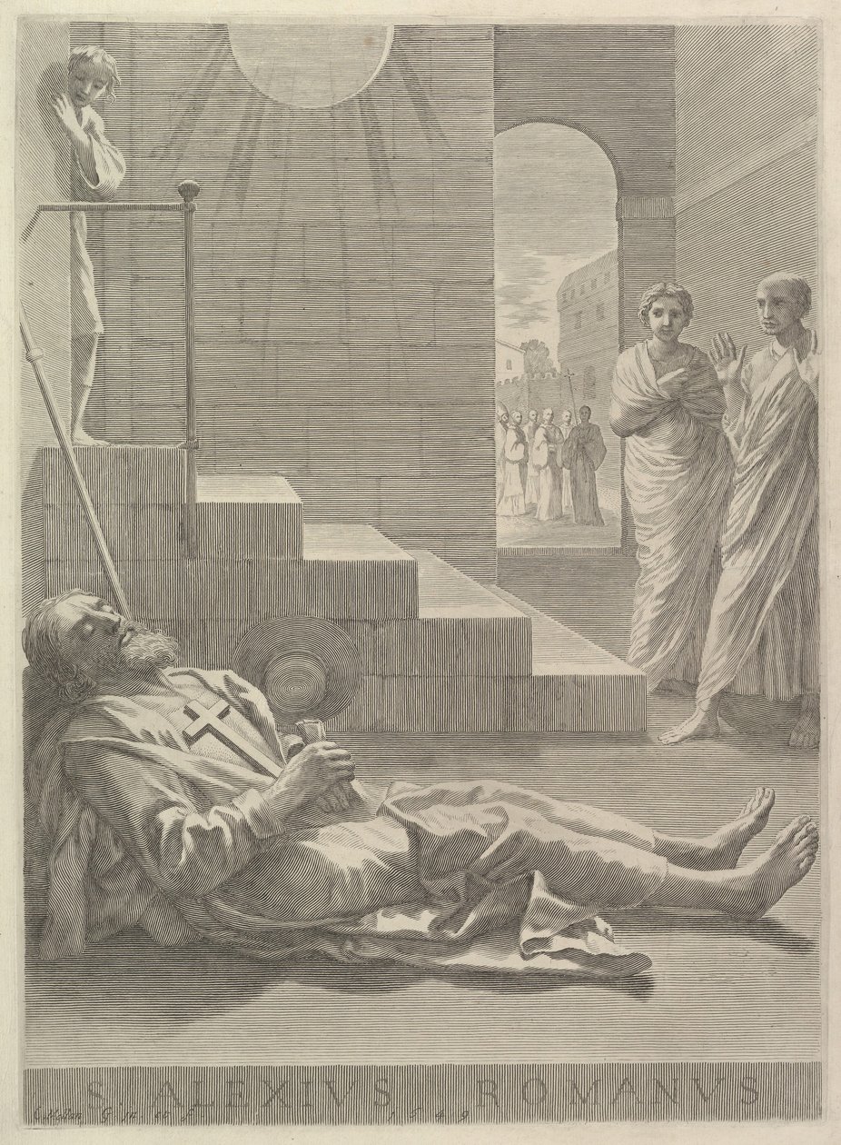 Saint Alexis, 1649 - Claude Mellan