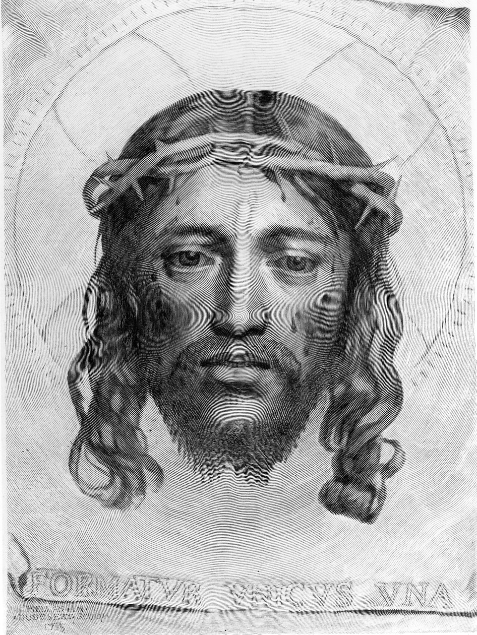 La Tête du Christ, 1735 - Claude Mellan