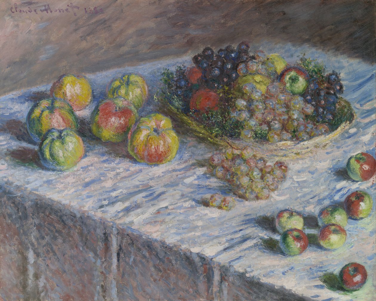 Pommes et raisins, 1880 - Claude Monet