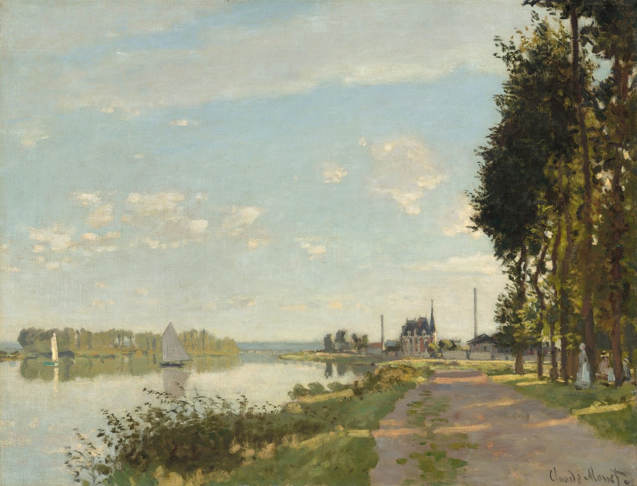 Argenteuil, vers 1872 - Claude Monet