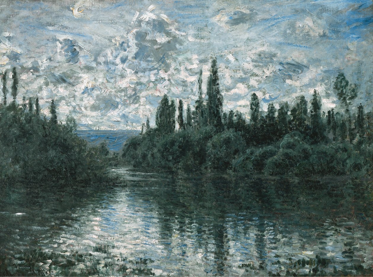 Bras de la Seine près de Vétheuil, 1878 - Claude Monet