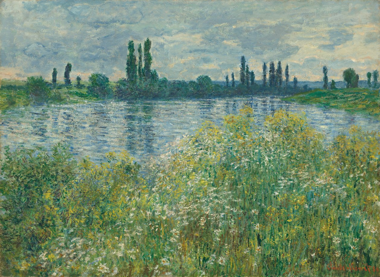 Rives de la Seine, Vétheuil, 1880 - Claude Monet