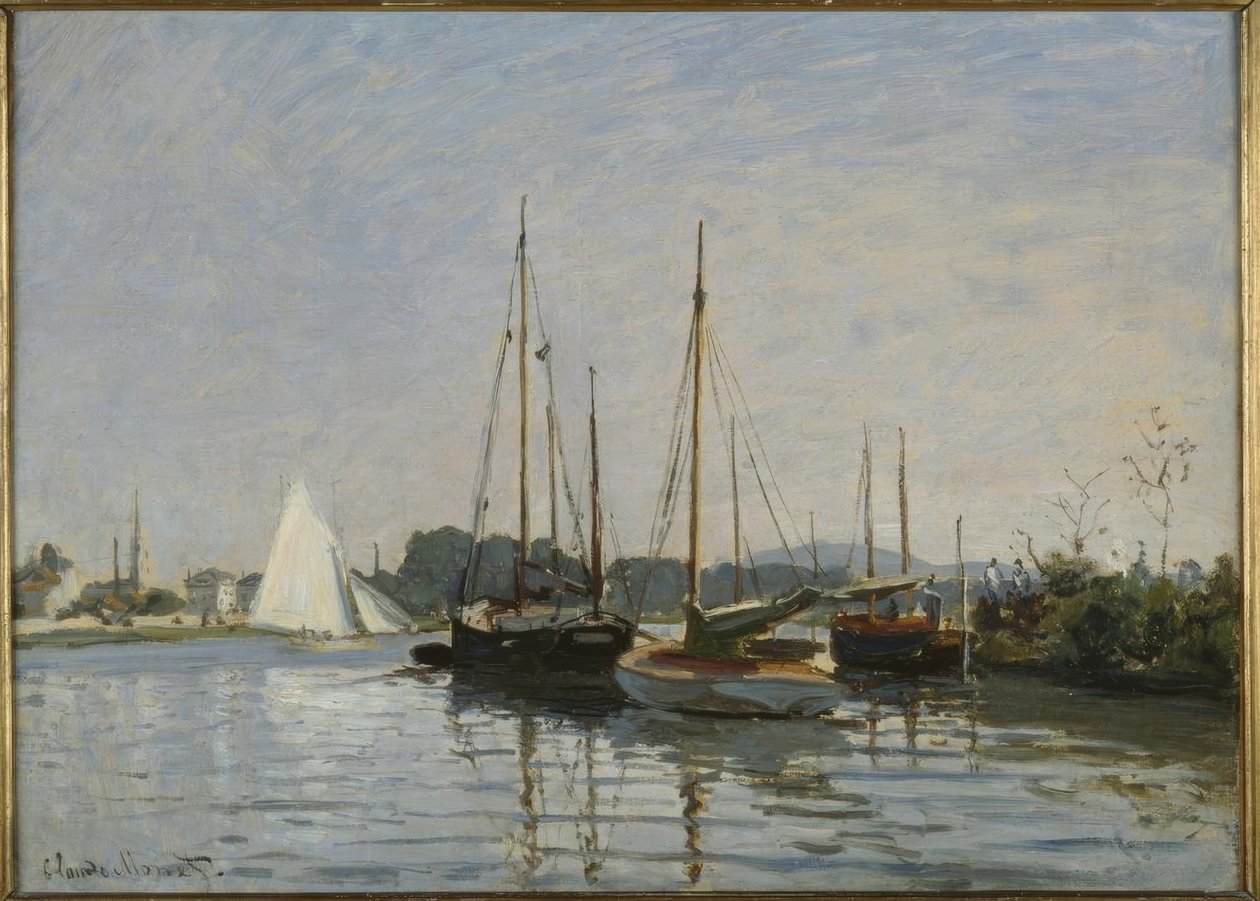 Bateaux de plaisance, Argenteuil - Claude Monet