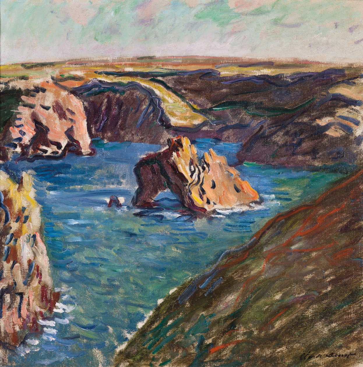 Belle-Île, 1886 - Claude Monet
