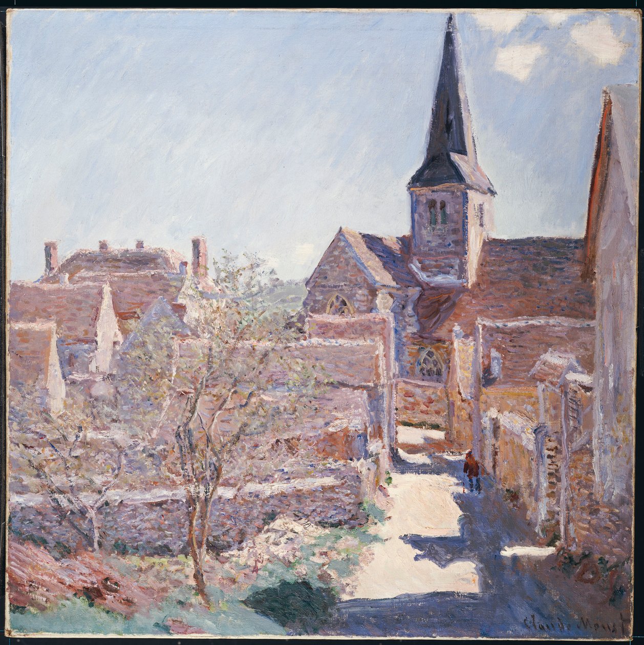 Bennecourt, 1885 - Claude Monet