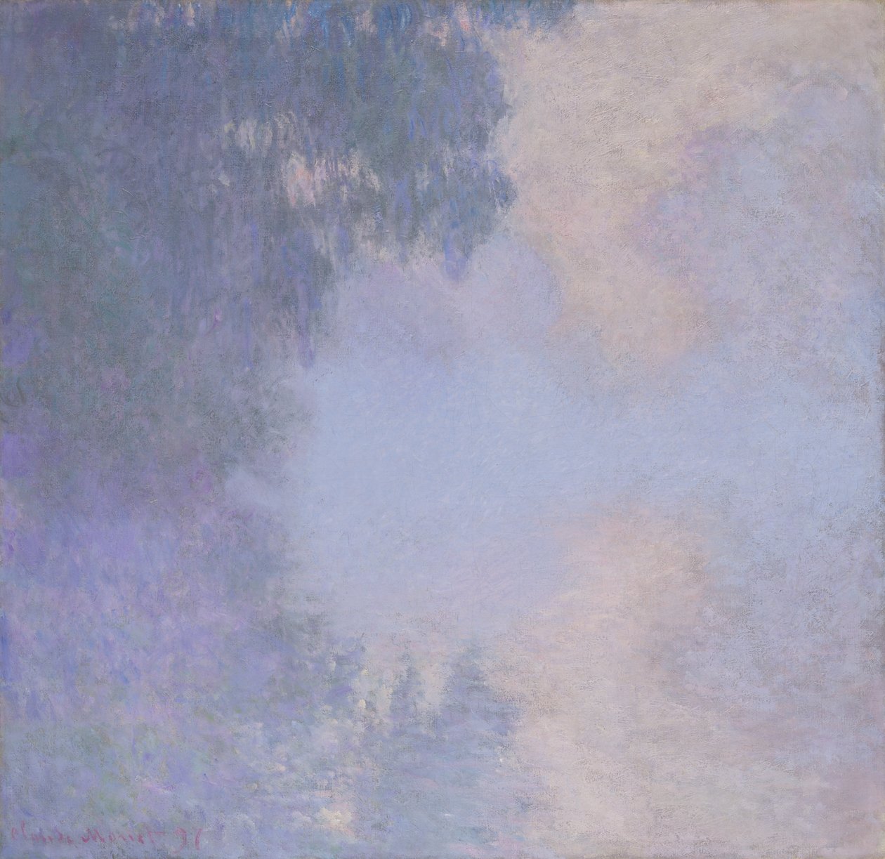 Branche de la Seine près de Giverny (Brume) - Claude Monet