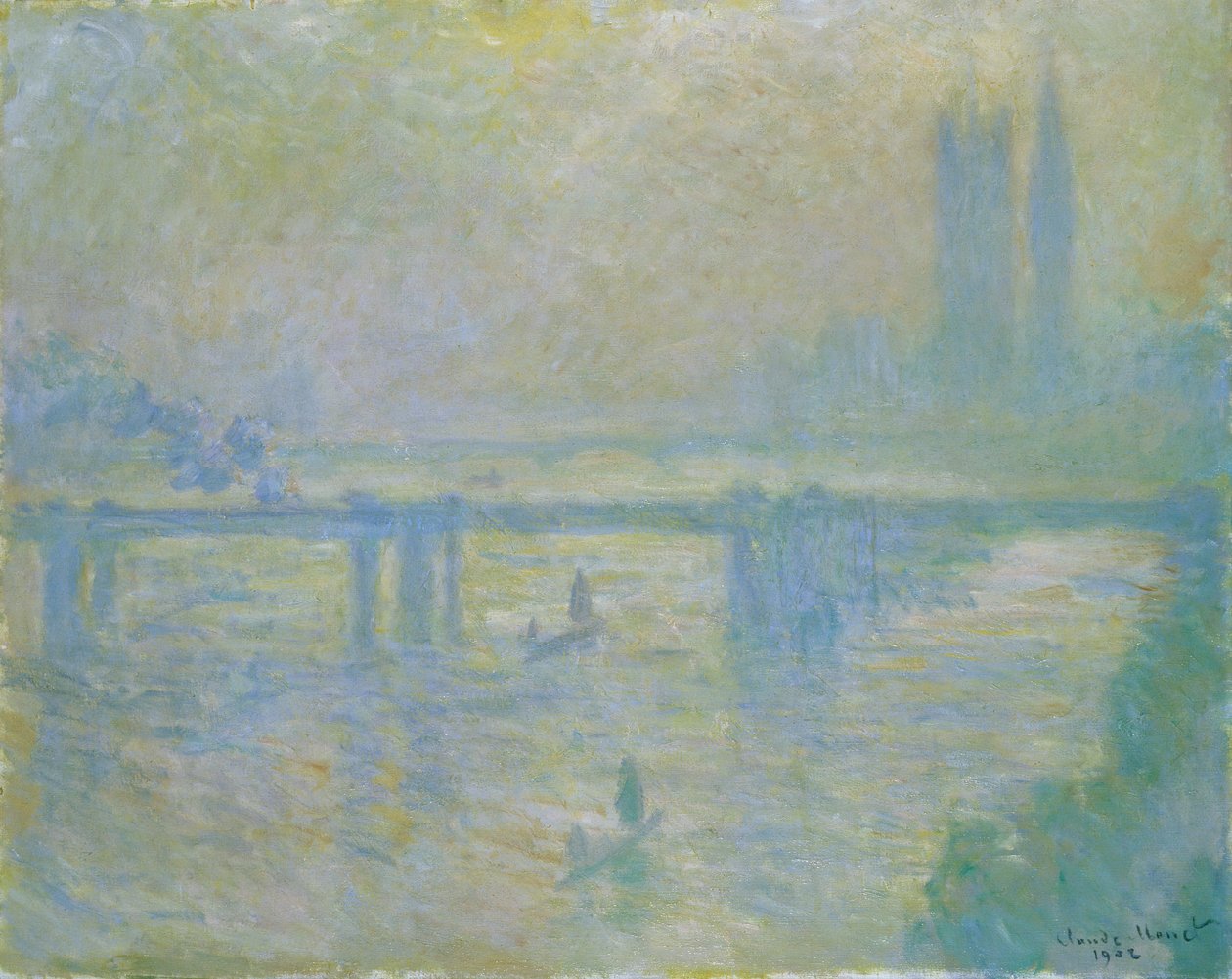 Pont de Charing Cross - Claude Monet