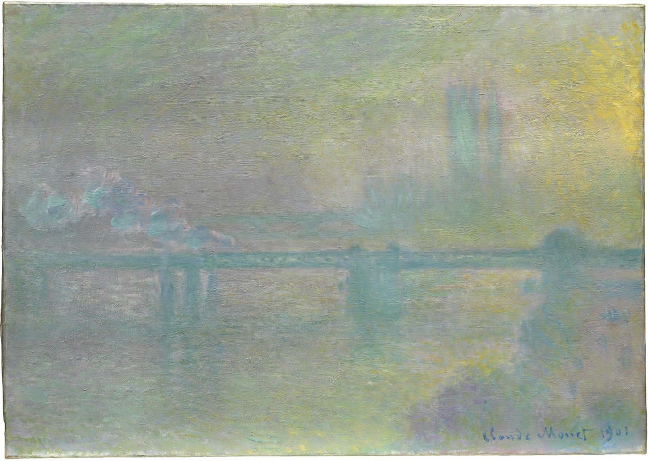 Pont de Charing Cross, Londres, 1901 - Claude Monet