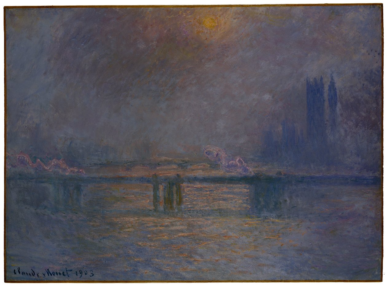 Pont de Charing Cross, La Tamise - Claude Monet