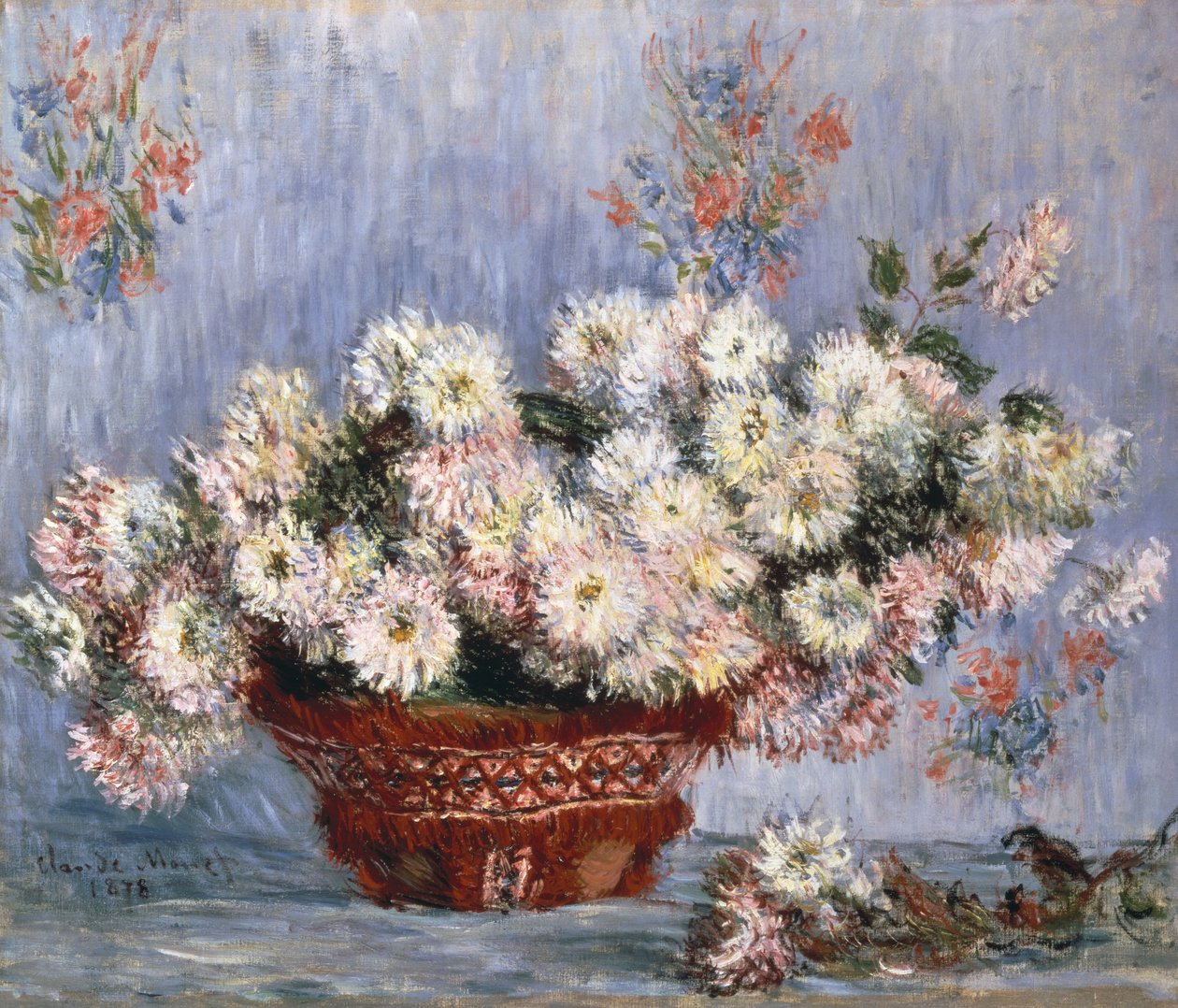 Chrysanthèmes, 1878 - Claude Monet