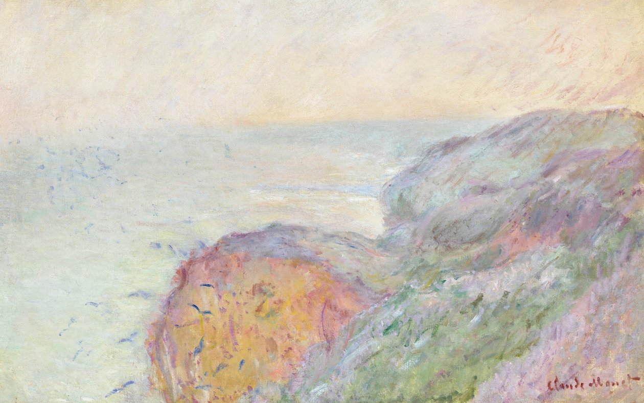 Falaises près de Dieppe - Claude Monet