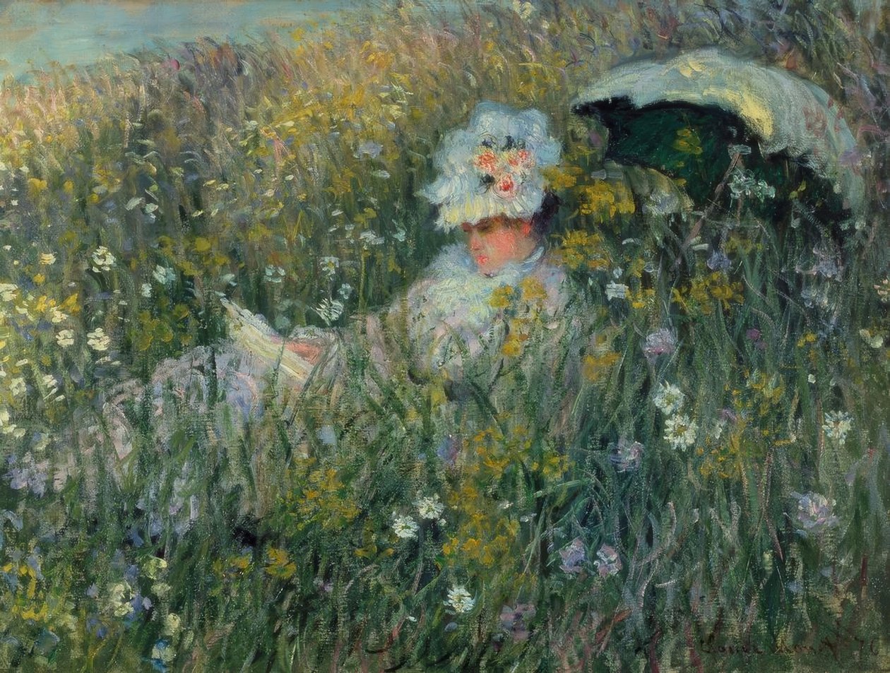 Dans la prairie - Claude Monet