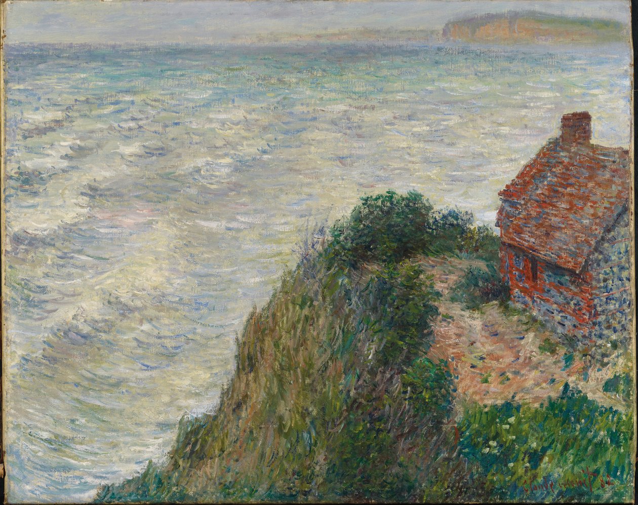 Maison de pêcheur à Petit Ailly, 1882 - Claude Monet