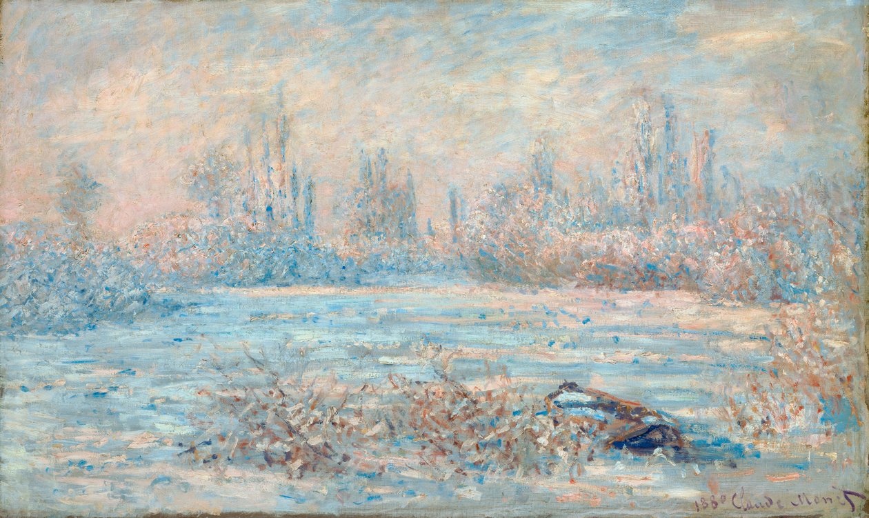Gel, 1880 - Claude Monet