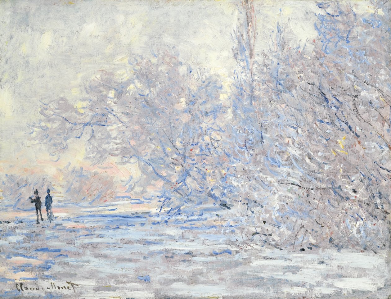 Le Givre à Giverny - Claude Monet