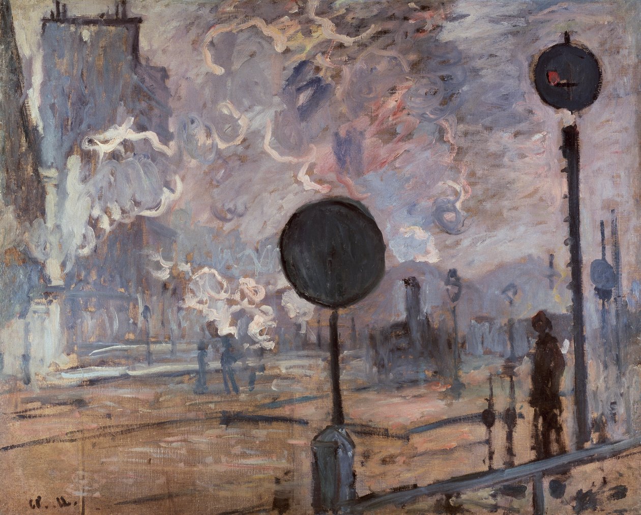 Gare Saint Lazare (Le Signal) - Claude Monet