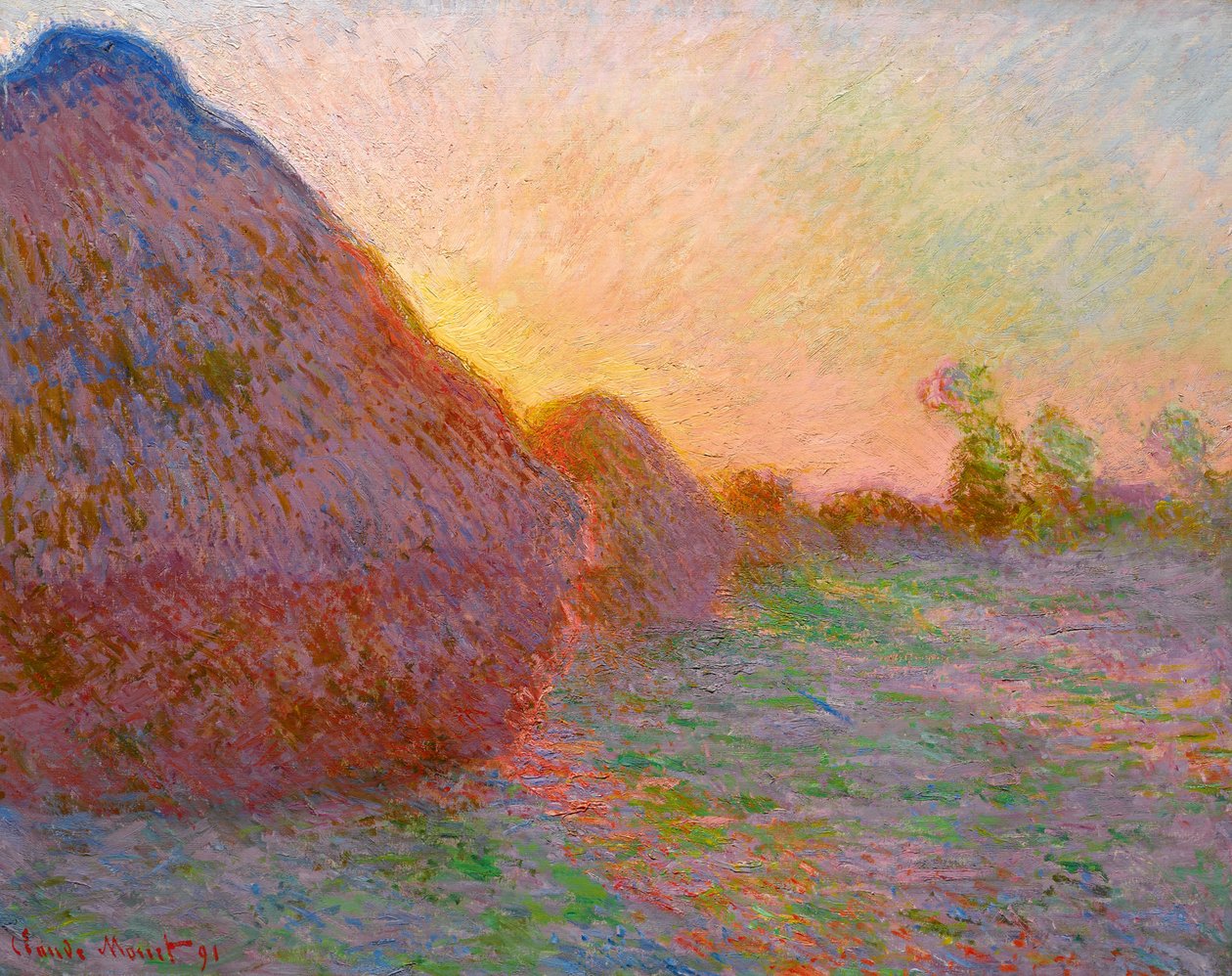 French : Grange à grains Graynsta - Claude Monet