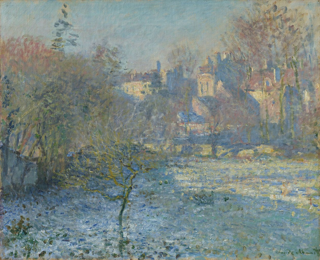 French : Givre Gel - Claude Monet