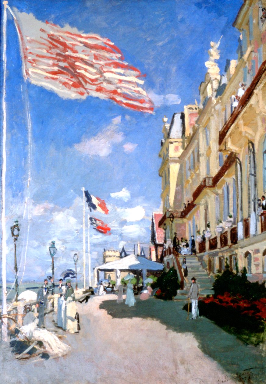 Hôtel des Roches Noires, Trouville - Claude Monet