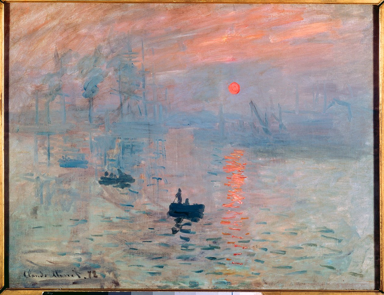 Impression, lever de soleil - Claude Monet