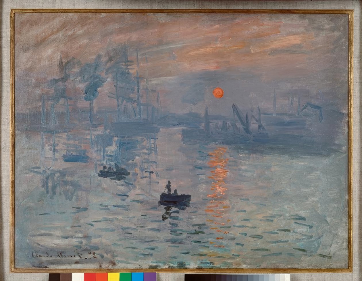 Impression, soleil levant - Claude Monet