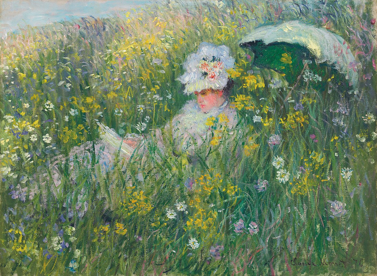 Dans la prairie, 1876 - Claude Monet