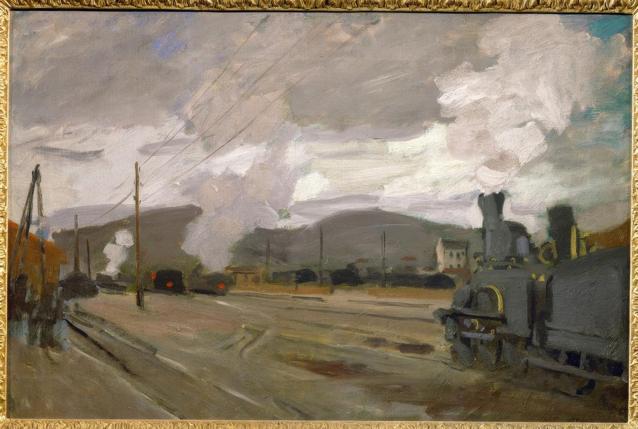 La Gare d’Argenteuil - Claude Monet